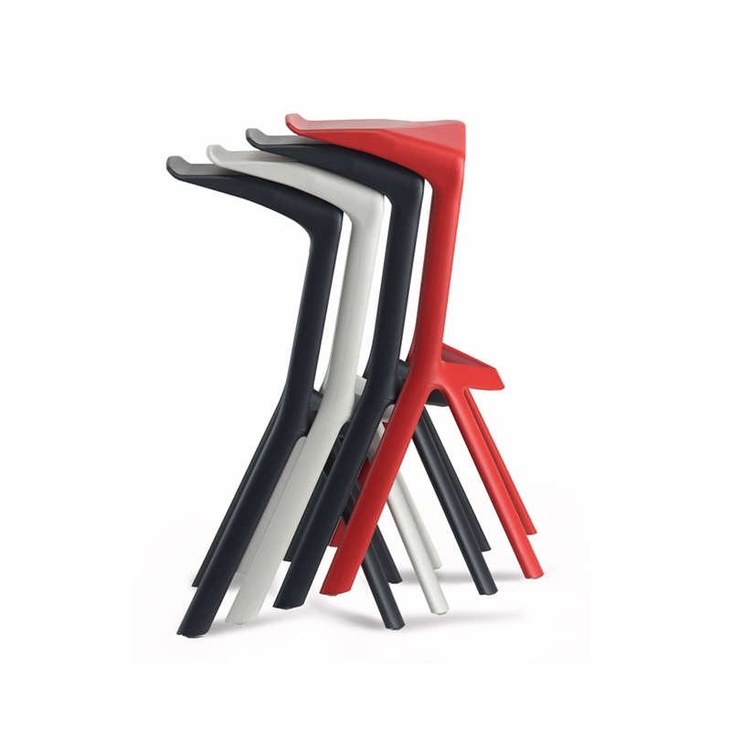 Tabouret haut MIURA Noir PLANK