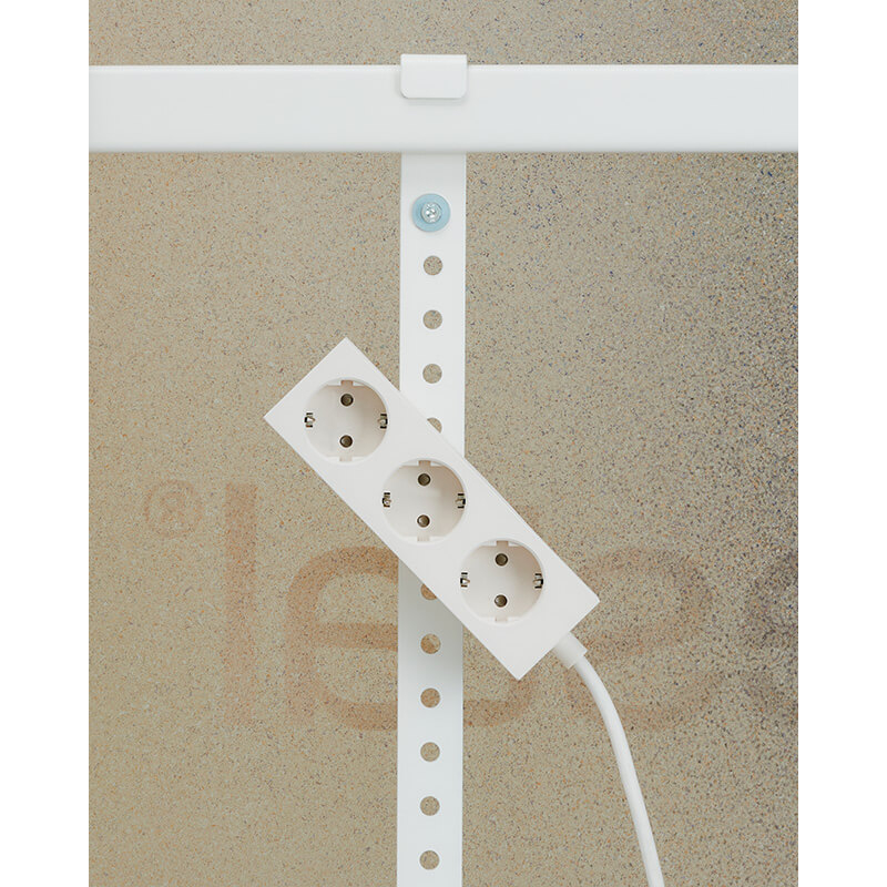 Accessoire luminaire Multiprise POWER BAR 5 m Perle PEDESTAL