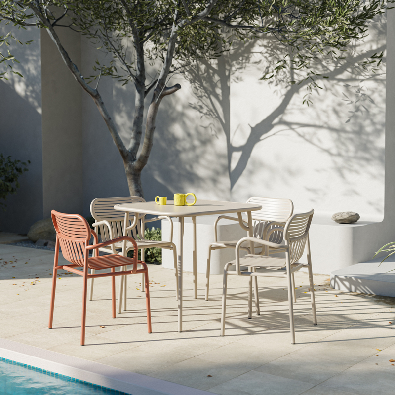 Chaise extérieur WEEK-END Vert menthe PETITE FRITURE