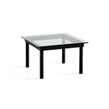 KOFI 60x60 Noir/ verre transparent